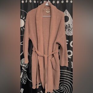 Jason Wu Dusty Rose Knit Cardigan